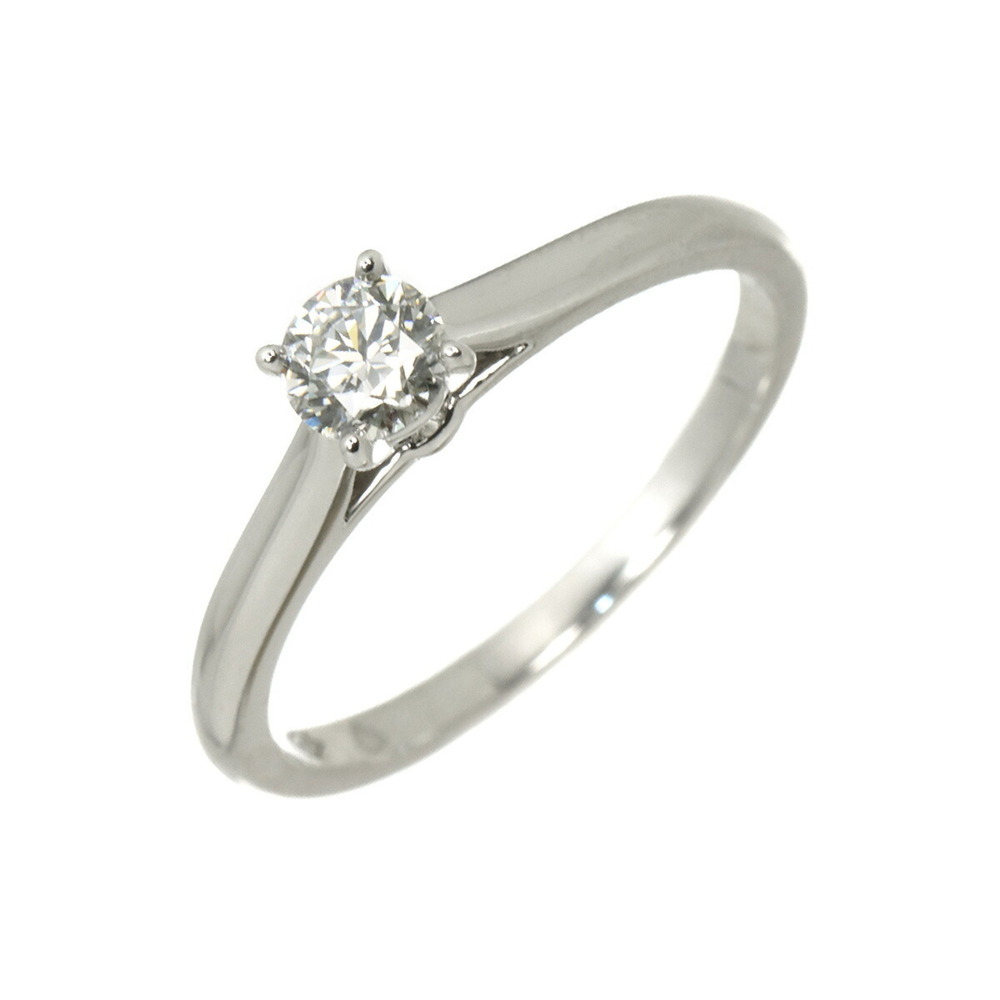 CARTIER Silver Diamond 1895 Ring